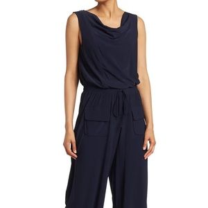 Vince Camuto
Cowl Neck Wide Leg Sleeveless Jersey Jumpsuit